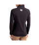 Demi-Zip pour Femme Greige sur Noir