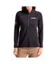 Demi-Zip pour Femme Greige sur Noir