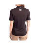 Polo Femme Greige sur Noir