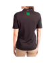 Polo Femme Vert sur Noir