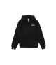 Coton Ouaté Capuchon Greige sur Noir