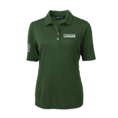Polo - LONGER - Forêt - Femme - XS - Cutter & Buck